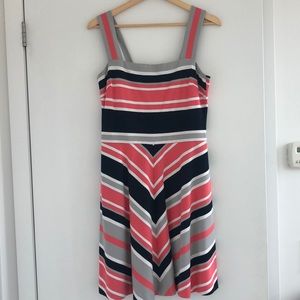 Banana Republic Milly Collection striped dress